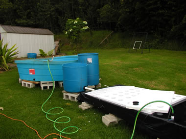 AquaFuelPonics Being Assembled-Maui-HI